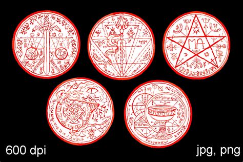 Mystical seals for witchcraft